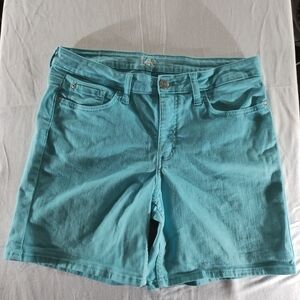 Lee Women's Turquoise Shorts Size 10